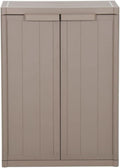 Armadio Generico da Giardino cm in PP Aspetto Mobili Armadietti e portaoggetti Armadietti e stipi 10.4 kg 151239 65 x 45 x 88 Marrone Legno Marrone