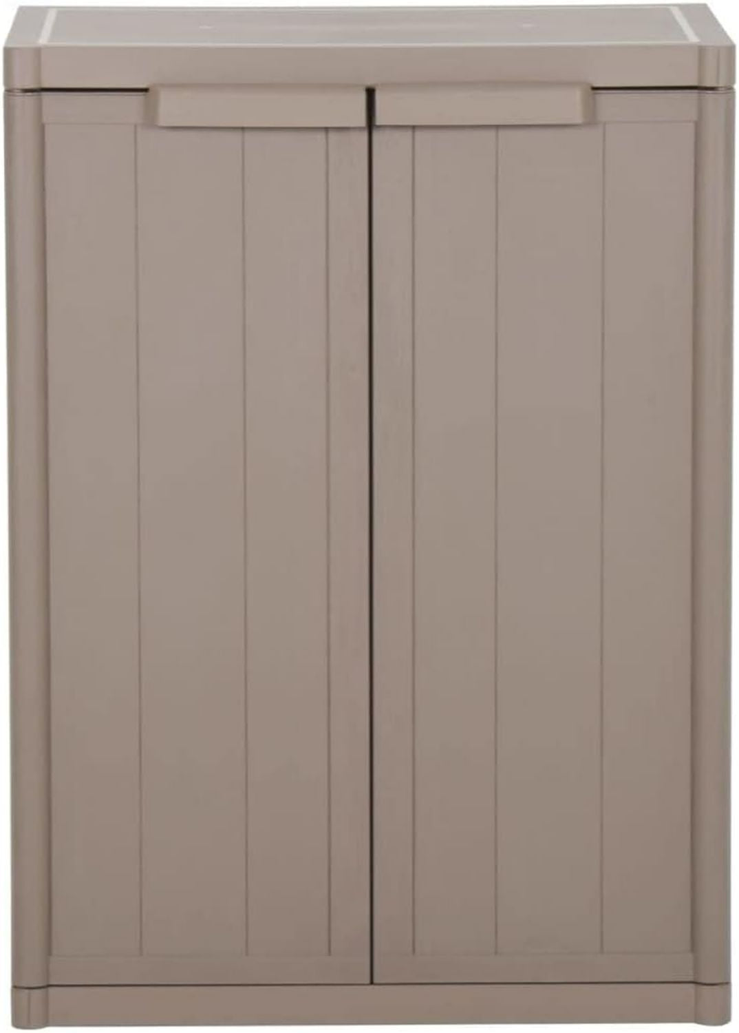 Armadio Generico da Giardino cm in PP Aspetto Mobili Armadietti e portaoggetti Armadietti e stipi 10.4 kg 151239 65 x 45 x 88 Marrone Legno Marrone